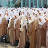 | A picture of female students in a school in Taiz - Photography: Hamza Al-Jubaihi